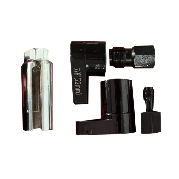 Oxygen Sensor Wrench Kit for Automotive O2 Socket Removal Install Offset Vacuum Sensor Socket Thread Chaser Hand Tool Set - Image 2