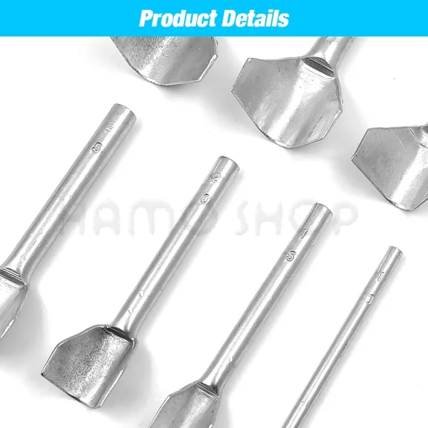 1Pc 10mm-45mm V-Shaped Leather Cutting Craft Tools Portable DIY Punch Cutter Tools for Belt Wallet Handcrafts Strap - Image 3